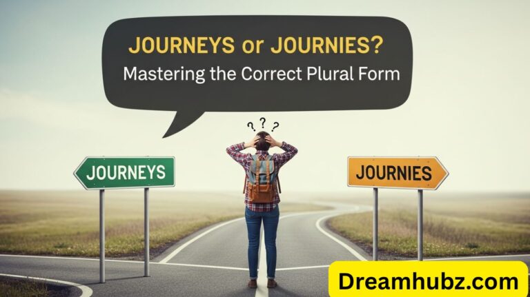 Journeys or Journies? Mastering the Correct Plural Form