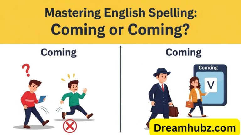 Mastering English Spelling: Comming or Coming?