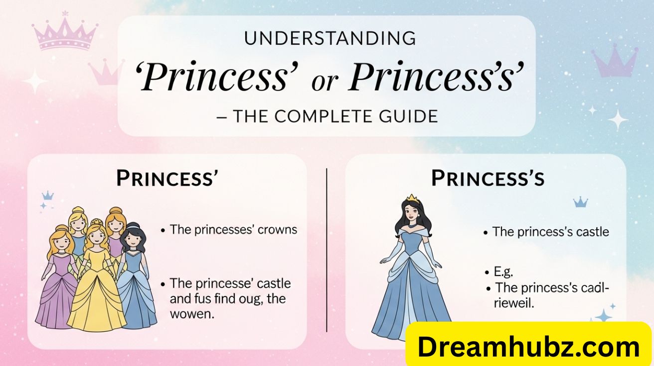 Understanding “Princess’ or Princess’s”