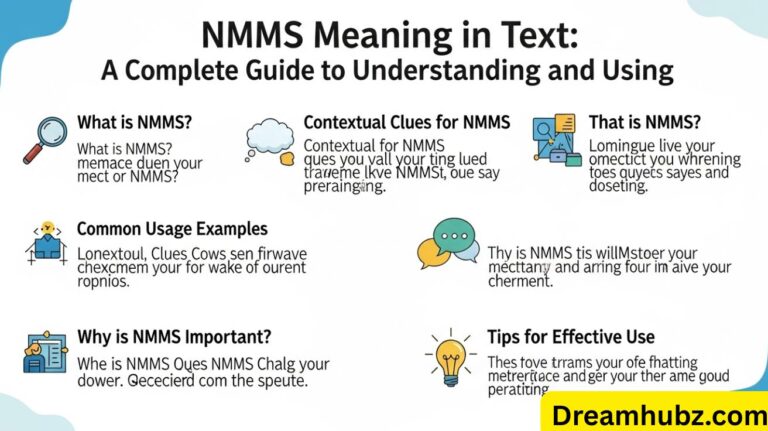 NMMS Meaning in Text: A Complete Guide to Understanding and Using
