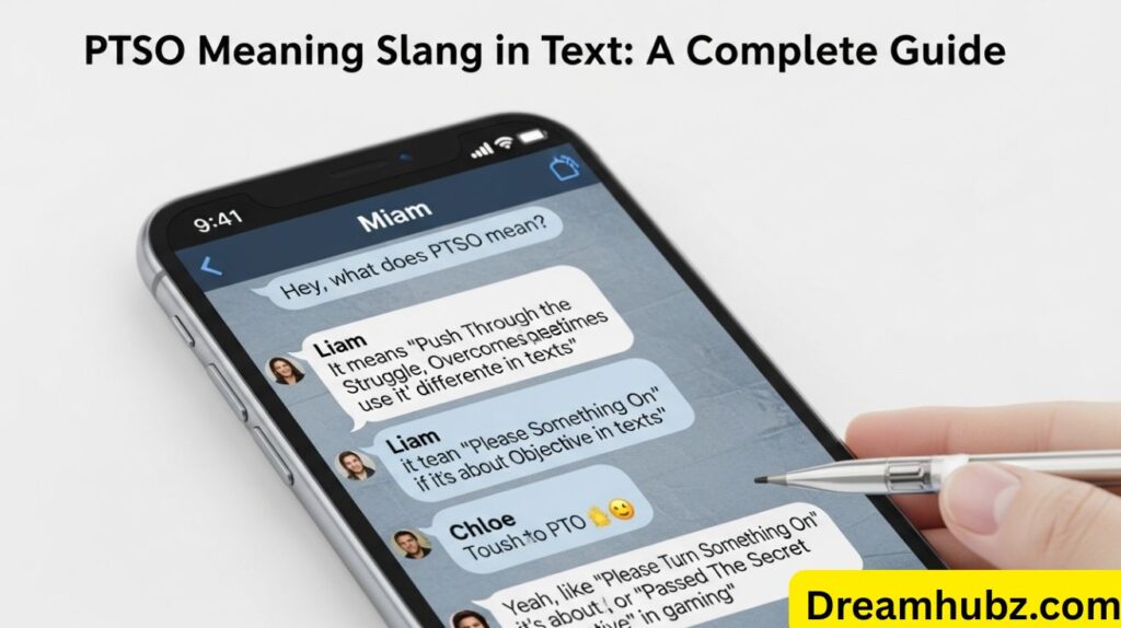 PTSO Meaning Slang in Text: A Complete Guide