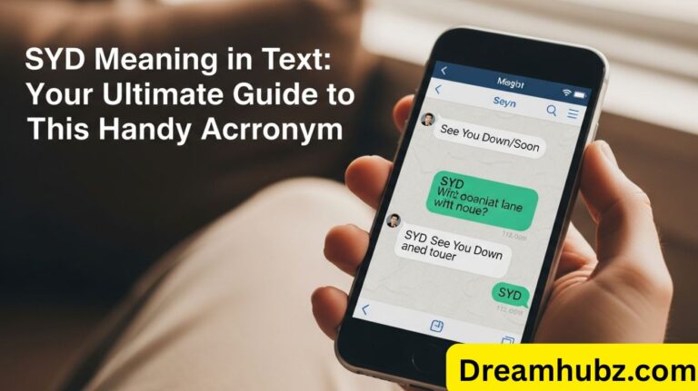 SYD Meaning in Text