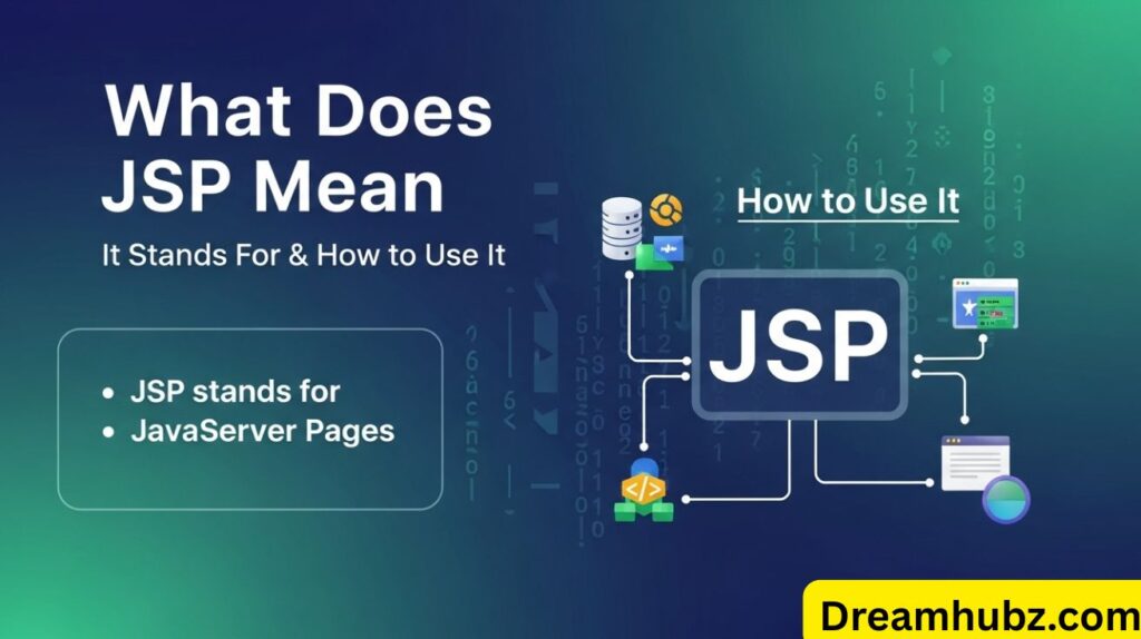 What Does JSP Mean: It Stands For & How to Use It