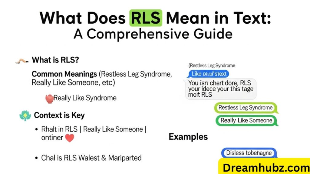 What Does RLS Mean in Text: A Comprehensive Guide