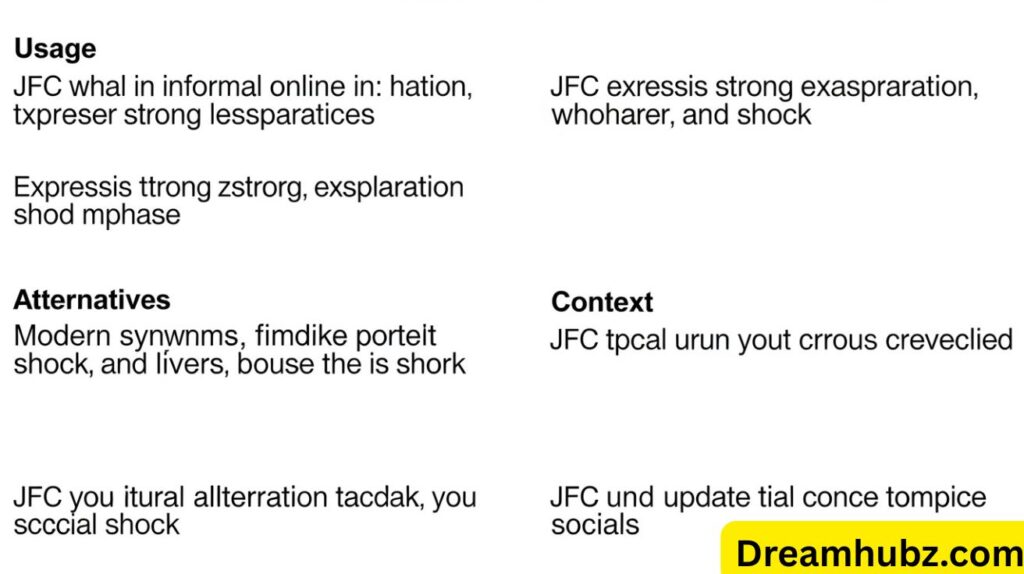 JFC Meaning Updated