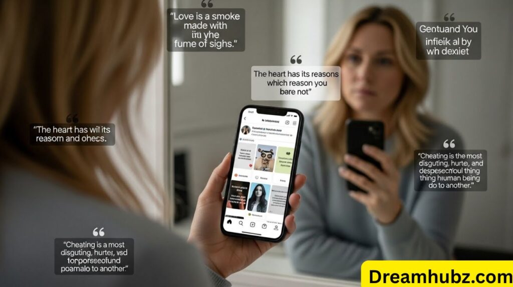 Wife Cheating Captions