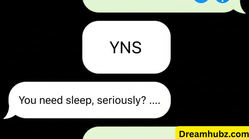 YNS Meaning in Text